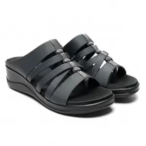 TrendStation Women Casual Slip-On Comfort Wedge Heel Sandals