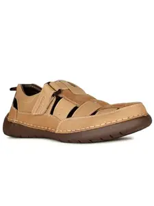 Hush Puppies Men's Dawson Suede E Brown Sandal-10 Kids UK (8633101)