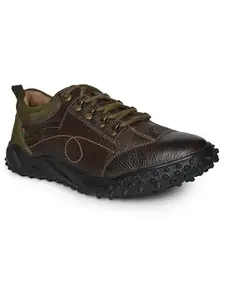 Buckaroo CORROLA Floter Mild Olive Casual Shoes for Mens: Size UK 7
