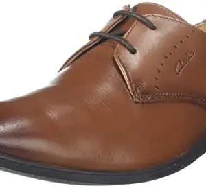 Clarks Bampton Lace Tan Leather