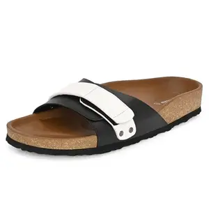 Centrino Women’s Berkin-Style Slip-On Sandals | Open Toe Design | Soft PU Footbed | Lightweight & Comfortable | Arch Support | On-Grip Sole | Casual Outdoor Wear (9220)