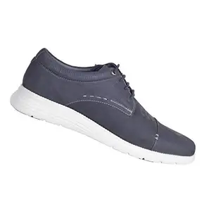 Pierre Cardin Men's Navy Leather Casual Shoes, 11
