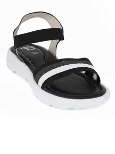 Carlton London Sports Carlton London Women's Sandal, Colour- Black, Size-36