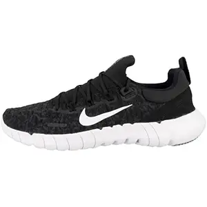 Nike Mens Free RN 5.0 Next Nature Black/White-DK Smoke Grey Running Shoe - 11 UK (CZ1884-001)