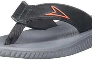 Bata Power Men's GO Grey Slipper - 7 UK (8712764)