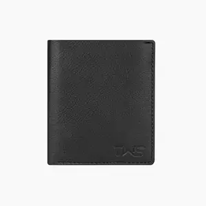The Wallet Store Fusion Carry Genuine Leather Wallet for Men (Black)