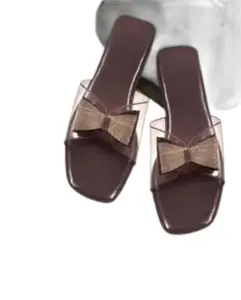 Women’s -Inspired Slippers with Gorgeous Elegant Footwear Design for the size of - 5 UK