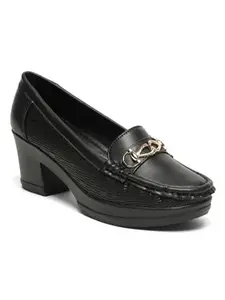 Flat n Heels Womens Black Casual Shoes FnH GS-305-BK