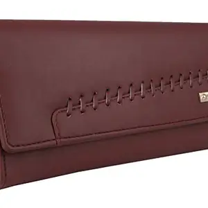 MR. RAAQ CREATION Women's Faux Leather Hand Clutch Hand Bags Hand Wallet Mobile Purse (ARFC-1801Maroon)