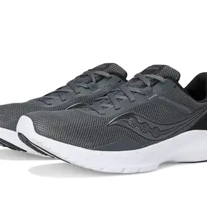 Saucony Mens Convergence Running Shoe, Shadow/White, 13