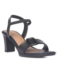 Bata 7616 Triss Sandal Black Sandals For Women|everyday|running|walking|Comfortable Fit| Size- 4
