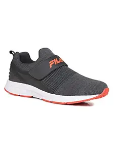FILA mens TEMES DK GRY/MAN ORG Running Shoe 10 UK - (11008447)