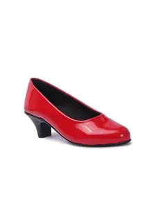 FURIOZZ Women Pump Kitten Heels GNNPMO35-Red-40