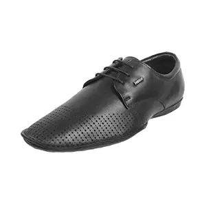 Mochi Mens Leather Black Lace-up Shoes (Size (9 UK (43 EU))