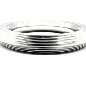 Heavy 15MM Punjabi Sikh Steel Kada For Men 350 Grams Punjabi Wrist Band For Men Sikh Accessory Punjabi Fashion Item (6.5 CM Inner Diameter)