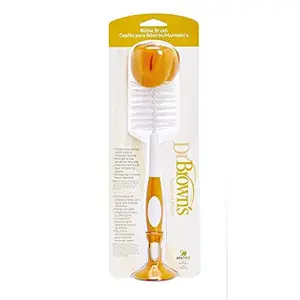 Dr. Brown's Standard Bottle Brush (Pack of 1, Orange)
