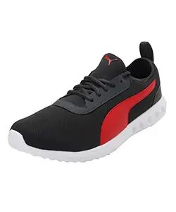 Puma Mens Trace V2 Dark Shadow-High Risk Red Running Shoe - 10UK (37733901)