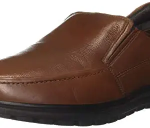 Attilio Men's Tan/L.BRN Uniform Dress Shoe (3241040870)