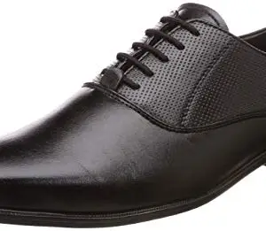 San Frissco Men Black Formal Shoes-10 UK (44 EU) (EC 8150)
