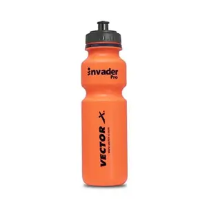 Vector X Gym Sipper Bottle, Leakproof Guarantee Sipper Bottle Ideal for Cycling, Protein, Preworkout and Bcaas, BPA-Free Material (750 Milliliters, Orange, Plastic)