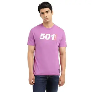 Levi's Men's Regular Fit T-Shirt (16960-0979_Purple