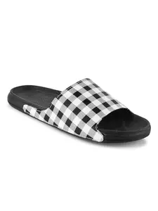 Shoe Mate Sliders Mens Black Stylish Flip Flop & Slippers
