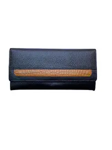 Women's Original Leather Wallet 4210 (Black)