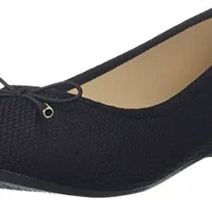 Bata Women's Slip-on Ballet Flat - Black (4 UK) (5516742)