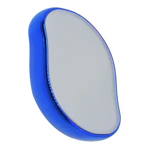 Hair Eraser, Crystal Hair Remover Portable Leg Arm Hair Removal Tool for Women and Men (Medium, Blue)