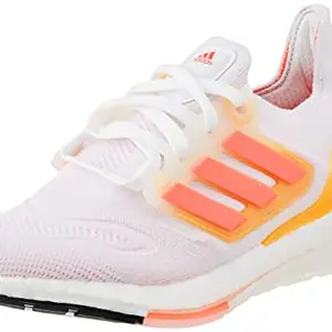 Adidas Womens Ultraboost 22 W FTWWHT/Turbo/FLAORA Running Shoe - 4 UK (GX5595)