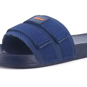 Sparx Men's Slipper,NavyBLUE NEON ORANGE,9UK,SF0178GNBNO0009