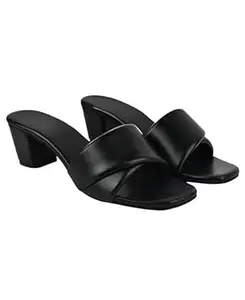 RSPV Women’s Block Heel Sandals – Stylish & Comfortable Open Toe Footwear for Office, Casual