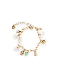 Accessorize London Women's Meadow Muse Charmy Bracelet