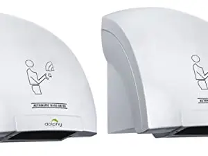 Dolphy White Automatic Hand Dryer Set of-2