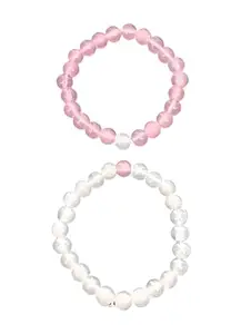 Matching Couple Love Bracelet for Girlfriend/Boyfriend/Friendship Band/Crystal/Glass Bead Bracelet/Men and Women/Unisex/Love Band