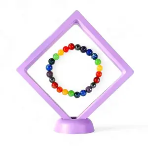 INFINIX CRYSTAL Natural Seven Chakra Bracelet | Lab Certified Original Crystal Bracelet | Chakra Balancing Healing Crystal Adjustable Unisex Bracelet | 8 MM High Grade Gemstone Round Beads Multicolour 1 pc