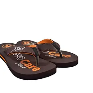 XSTAR Extra Soft Ortho Slippers For Women, Orthopedic Doctor Footwear, Ladies Chappals For Home Daily Use Slippers (Brown, numeric_8)