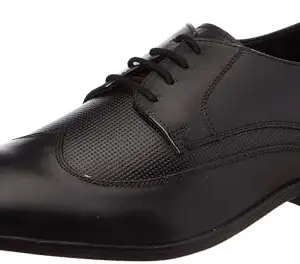 Hush Puppies Mens Ralph Derby E 23 Black Derby - 7 UK (8246029070)