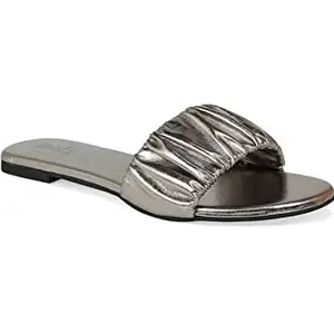 Inc.5 Shoes Women Flat Fashion Sandal 100973_G.Metal