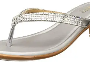 Aqualite Women's Silver Slippers