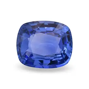 JAGDAMBA GEMS 2.22 Carat 3.25 Rati Certified Blue Sapphire Nilam/Neelam Stone Rashi Ratan Gemstone for Men and Women By Lab Certified (K361)