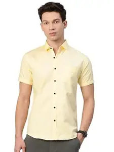 Majestic Man Men's Cotton Slim Fit Shirt