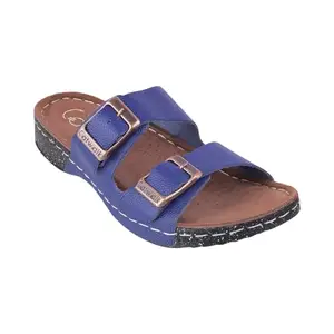 Catwalk Women Stylised Platforms Slip-On 10576 (Blue-9)