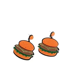Atrangi Duniya Burger Earring