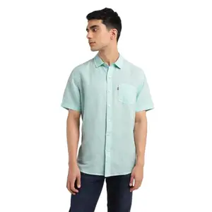 Levi's Men's Slim Fit Shirt (24577-0201_Green