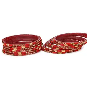 Spaical Look Pack of 12 Red Shining & Attractive_2.2 (Re_BBbangle-MO1.a_bang)