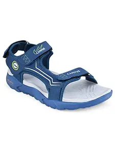 Campus Men's Camp Drag M.BLU/F.GRN Sports Sandals - 6UK/India GC-22933
