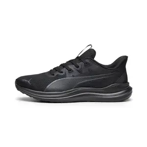 Puma Unisex-Adult Reflect Lite Black-Black-Cool Dark Gray Running Shoe - 11 UK (37876802)