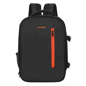Kamron A51 Backpack Camera Bag with Laptop Compartment for DSLR Camera, Lenses, Tripod Monopod & Other Accessories (Orange)
