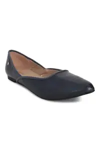Allen Solly Women Navy Casual Ballerinas
